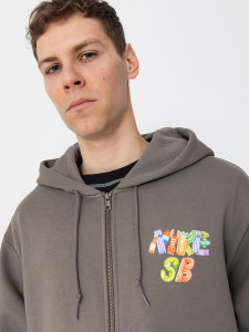 Худі Nike SB Zip Hoodie Brown Multi HJ2898-289