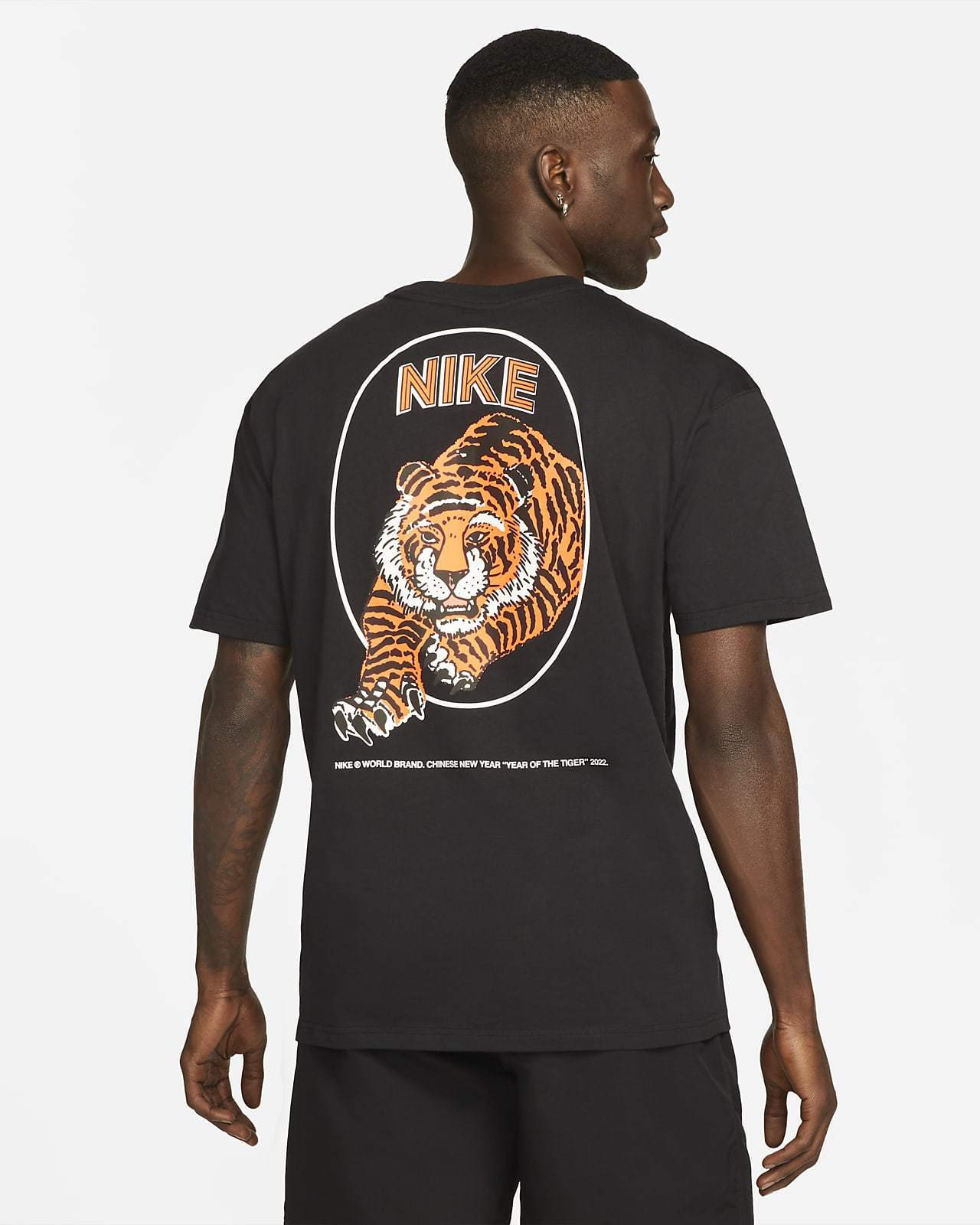 Футболка Nike Tee Tiger Black DO6627-010