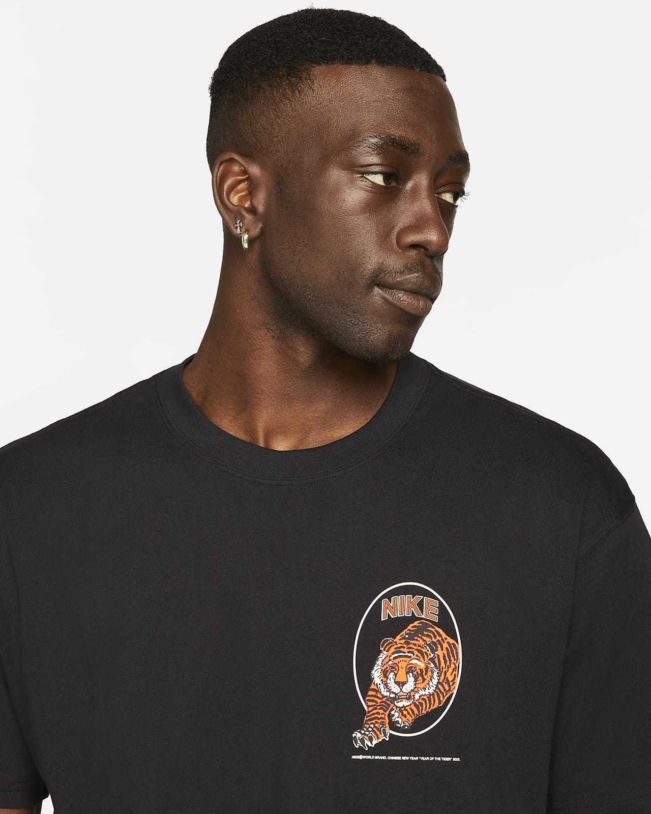 Футболка Nike Tee Tiger Black DO6627-010