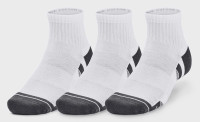 Шкарпетки UA Performance Cotton 3p Qtr білий Уні LG 1379528-100