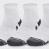 Шкарпетки UA Performance Cotton 3p Qtr білий Уні LG 1379528-100