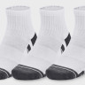 Шкарпетки UA Performance Cotton 3p Qtr білий Уні 1379528-100