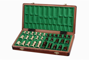 Шахи MADON Турнірні інтарсія №3 коричневий, бежевий Уні 35х35см арт 93 MD93