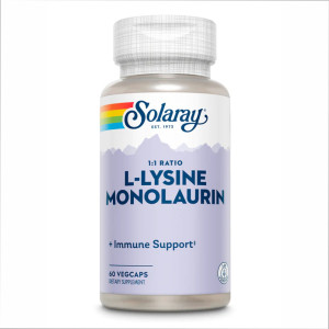 Капсули L-Lysine Monolaurin 1:1 - 60 vcaps 2022-10-1033