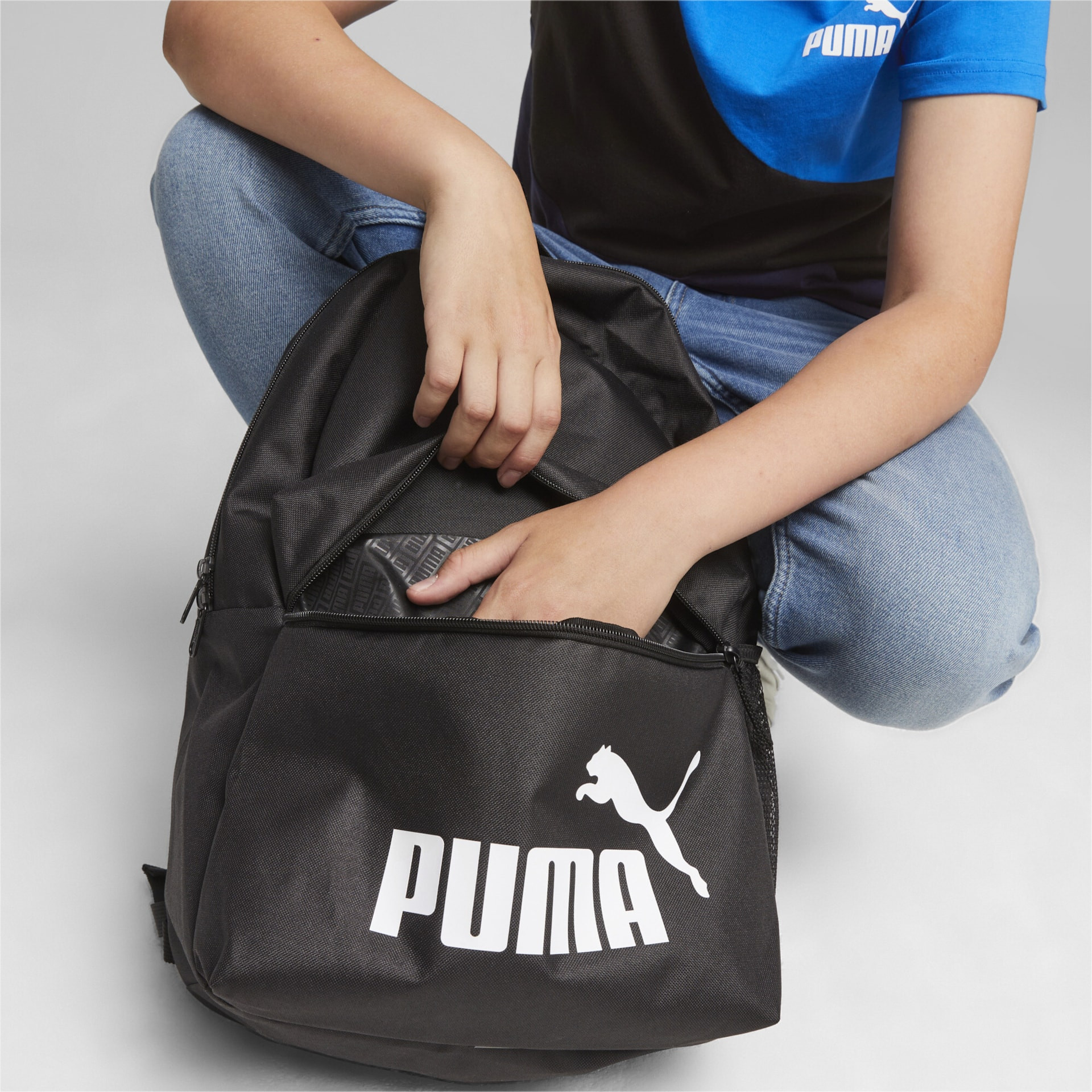 Рюкзак Puma Phase Backpack 22L черный Уни 30x14x44 см 00000026665
