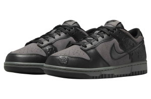 Кросівки чоловічі Nike Dunk Low Black/Grey HF1986-001 38.5 HF1986-001