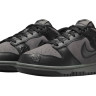 Кросівки чоловічі Nike Dunk Low Black/Grey HF1986-001 38.5 HF1986-001