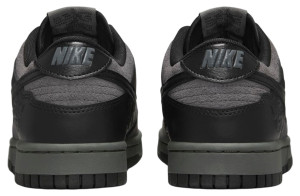 Кросівки чоловічі Nike Dunk Low Black/Grey HF1986-001 38.5 HF1986-001