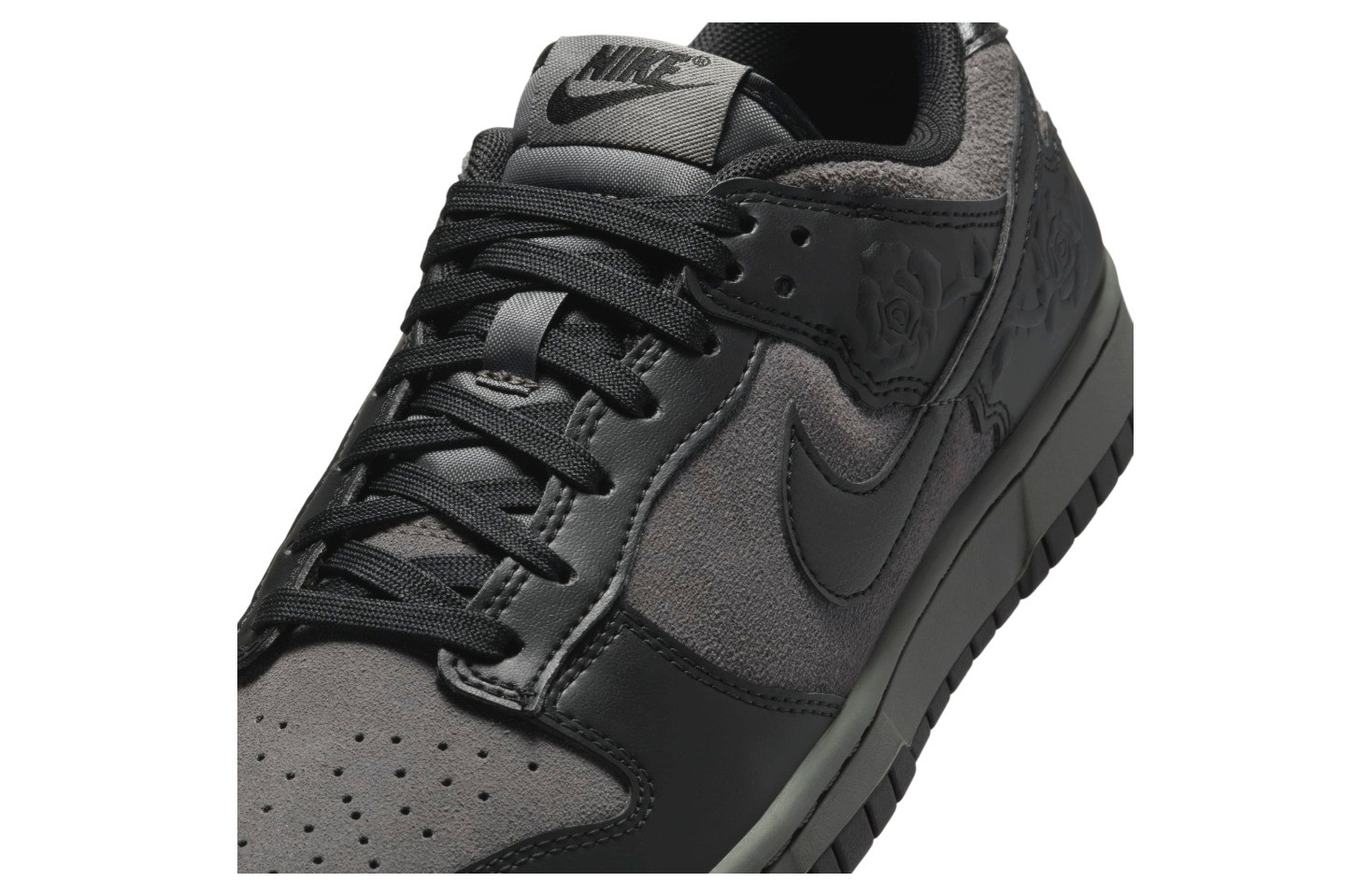 Кросівки чоловічі Nike Dunk Low Black/Grey HF1986-001 38.5 HF1986-001
