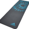 Килимок для йоги Adidas Tie-Dye Yoga Mat сірий, блакитний 183 х 61 х 1 см (ADYG-10200BL) ADYG-10200BL