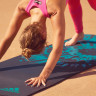 Килимок для йоги Adidas Tie-Dye Yoga Mat сірий, блакитний 183 х 61 х 1 см (ADYG-10200BL) ADYG-10200BL