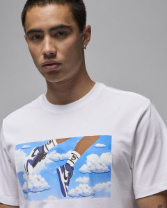 Футболка чоловіча Air Jordan Flight Tee White FZ1967-101