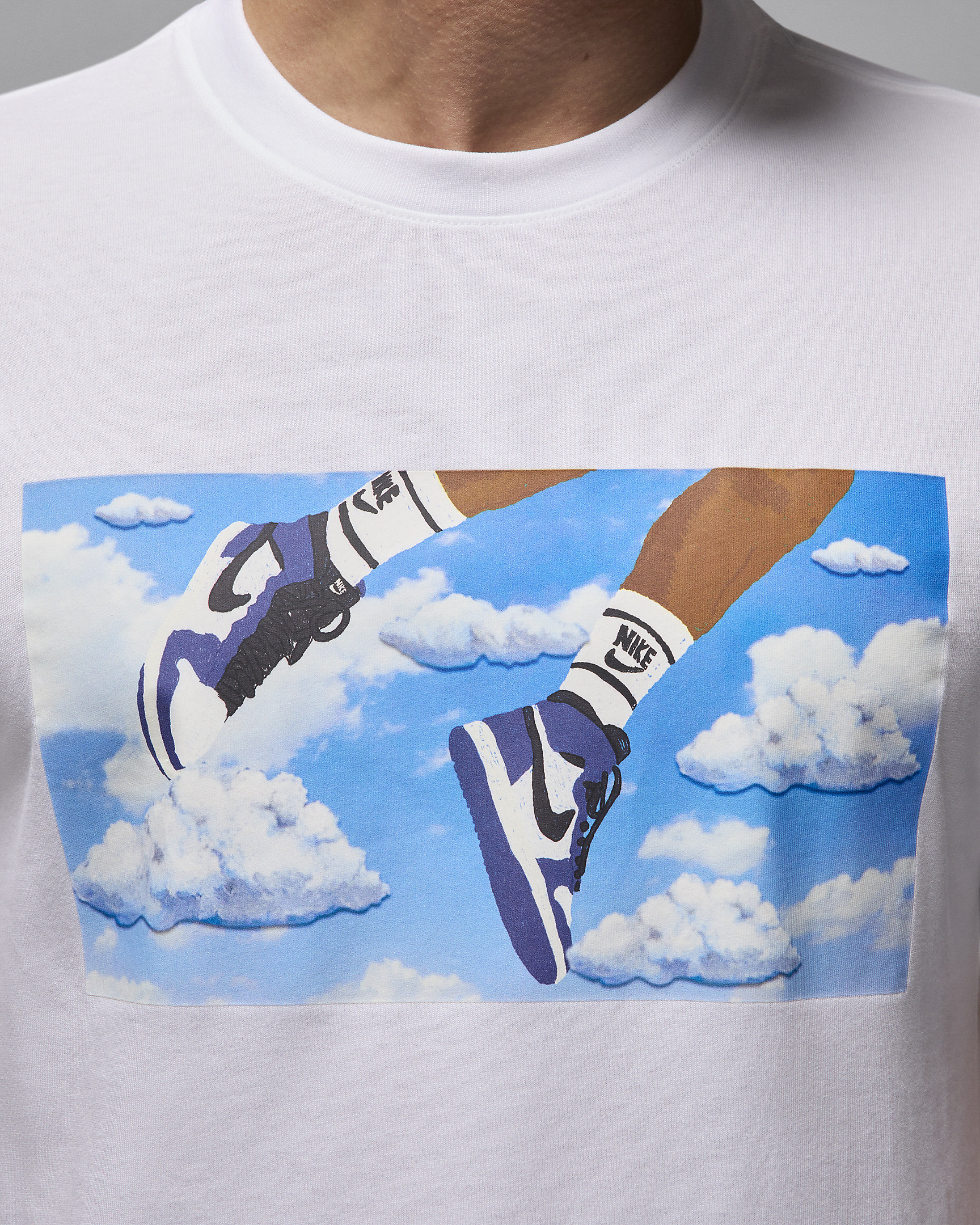 Футболка чоловіча Air Jordan Flight Tee White FZ1967-101