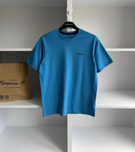 Футболка Patagonia Men's Line Logo Ridge Pocket Responsibili-Tee 38511 APBL