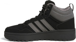 Черевики підліткові UNISEX HOOPS 4.0 MID WINTERIZED J JQ7903 Adidas 3 (35,5) Чорний JQ7903