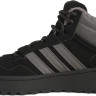 Черевики підліткові UNISEX HOOPS 4.0 MID WINTERIZED J JQ7903 Adidas 3 (35,5) Чорний JQ7903