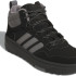 Черевики підліткові UNISEX HOOPS 4.0 MID WINTERIZED J JQ7903 Adidas 3 (35,5) Чорний JQ7903