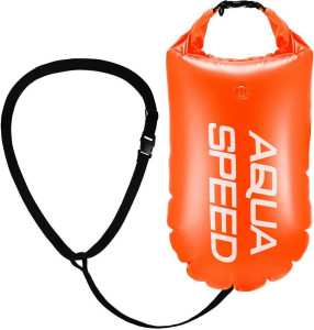Буй для плавання Aqua Speed Open Water Swim Buoy 3977 помаранчевий Уні 17 літрів DT-540o, Цвет помар DT-540O