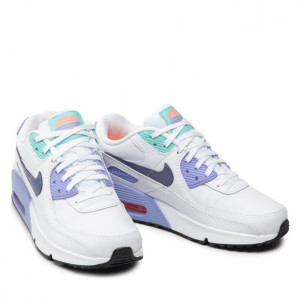 Кросівки Nike Air Max 90 SE White Dark Purple Dust (GS) CZ4500-100