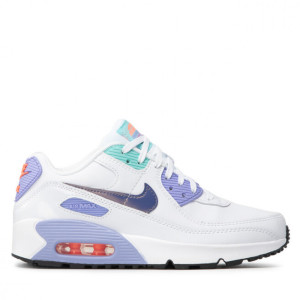 Кросівки Nike Air Max 90 SE White Dark Purple Dust (GS) CZ4500-100