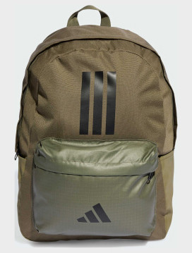 Рюкзак Adidas CLSC BARS 3S 27,5L коричневий, чорний Уні 15х31х44 см IS7042