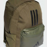 Рюкзак Adidas CLSC BARS 3S 27,5L коричневий, чорний Уні 15х31х44 см IS7042
