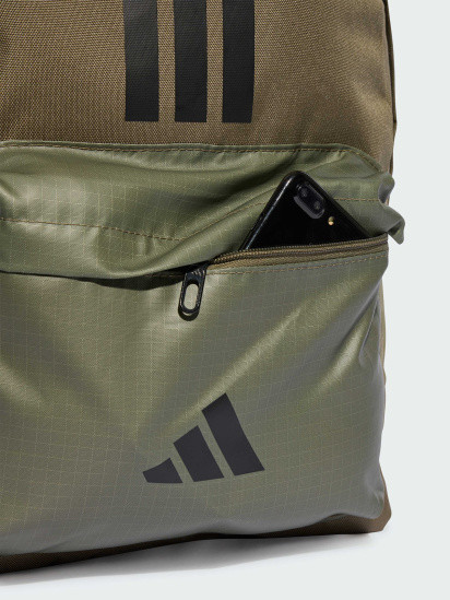 Рюкзак Adidas CLSC BARS 3S 27,5L коричневий, чорний Уні 15х31х44 см IS7042