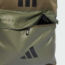 Рюкзак Adidas CLSC BARS 3S 27,5L коричневий, чорний Уні 15х31х44 см IS7042