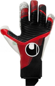 Рукавиці воротарські Uhlsport POWERLINE SUPERGRIP+ FLEX HN чорно-червоно-білі 1011325 01 1011325-01