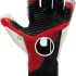 Рукавиці воротарські Uhlsport POWERLINE SUPERGRIP+ FLEX HN чорно-червоно-білі 1011325 01 1011325-01