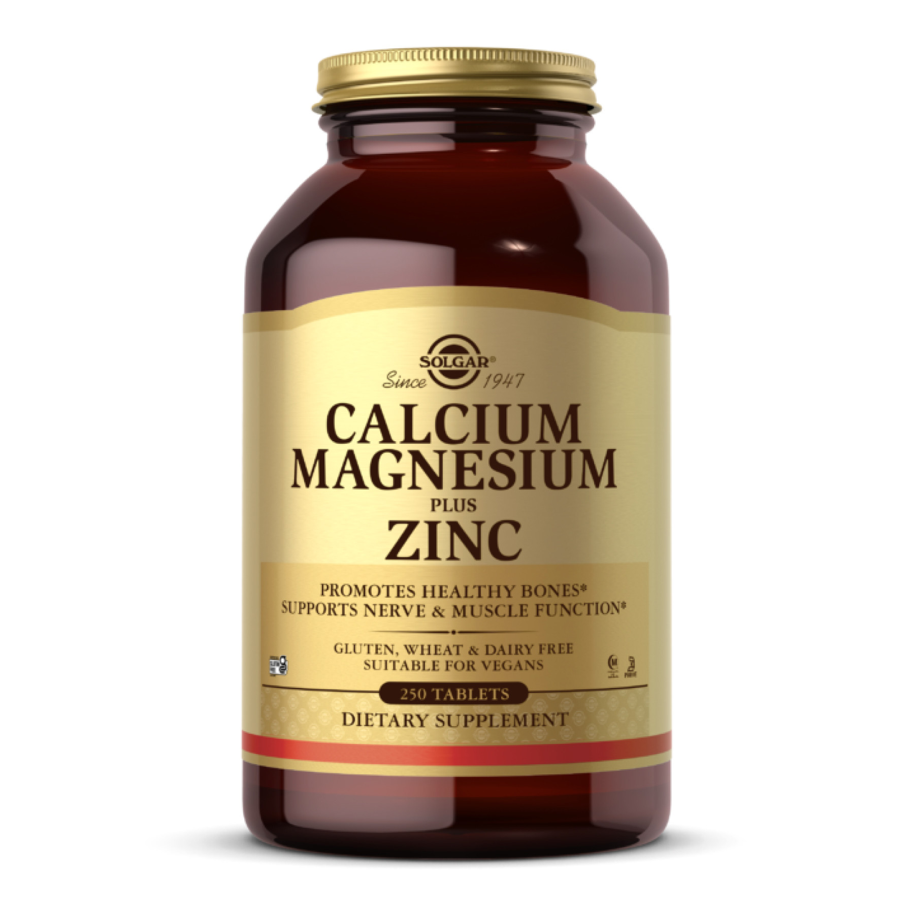 Таблетки Calcium Magnesium Plus Zinc - 250 tabs 2023-10-4113