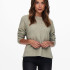 Пуловер ONLGABI LIFE L/S O-NECK PULLOVER CC KNT 15231424-Kalamata-Detail:W. MELANGE ONLY M Сірий 15231424-KALAMATA-DETAIL: