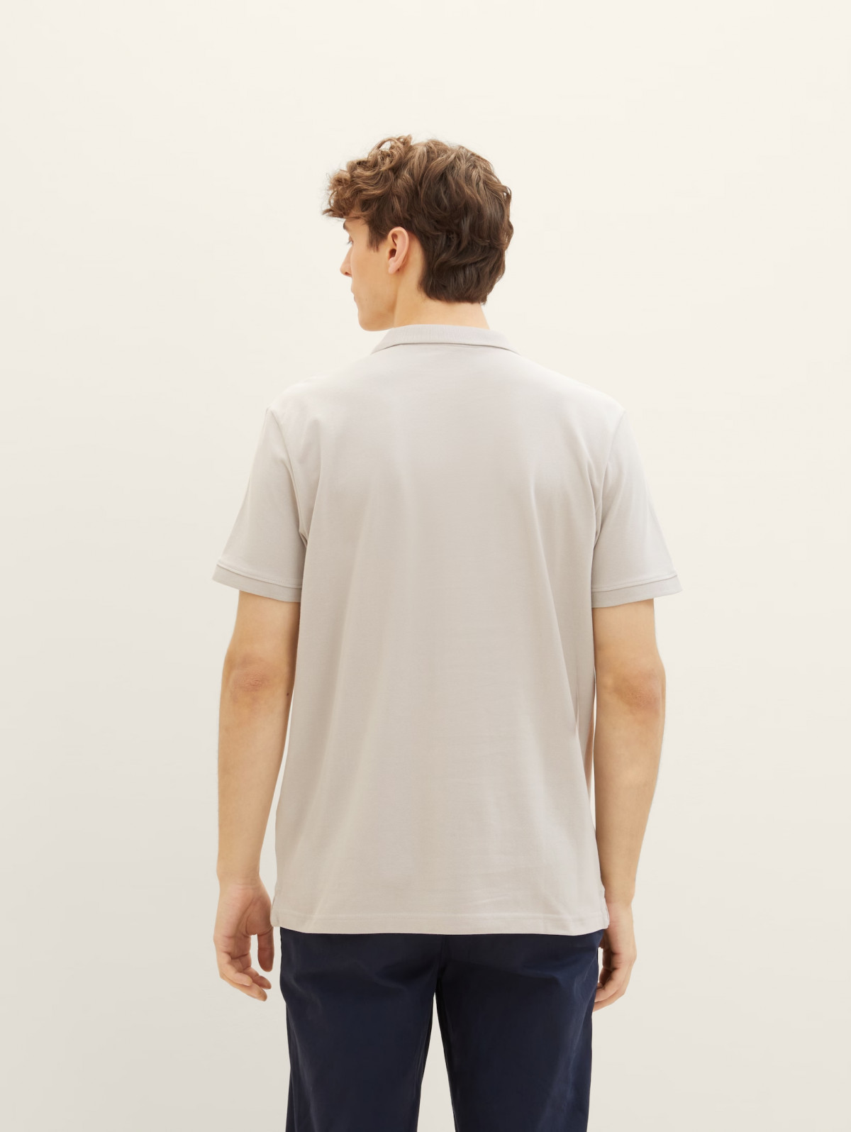 Поло mit Logo Print 1041184-11754 Tom Tailor L Бежевий 1041184-11754