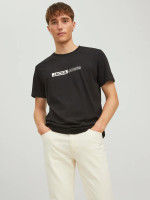 Футболка JJNEO TEE SS CREW NECK 12221946-Black-Print:SMALL Jack&Jones L Чорний 12221946-BLACK-PRINT:SMAL