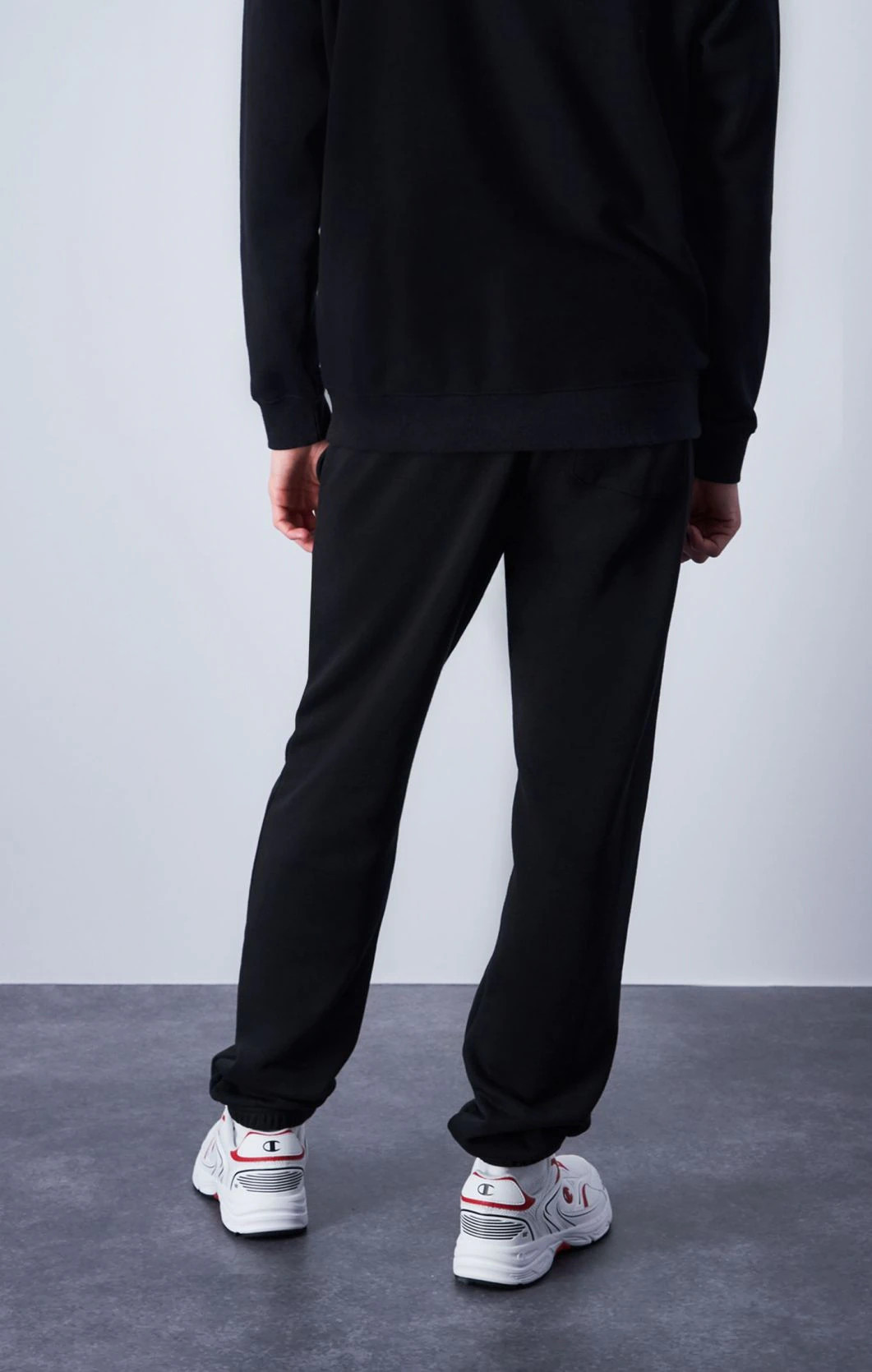Штани elastic cuff pants 219895-KK001 Champion M Чорний 219895-KK001