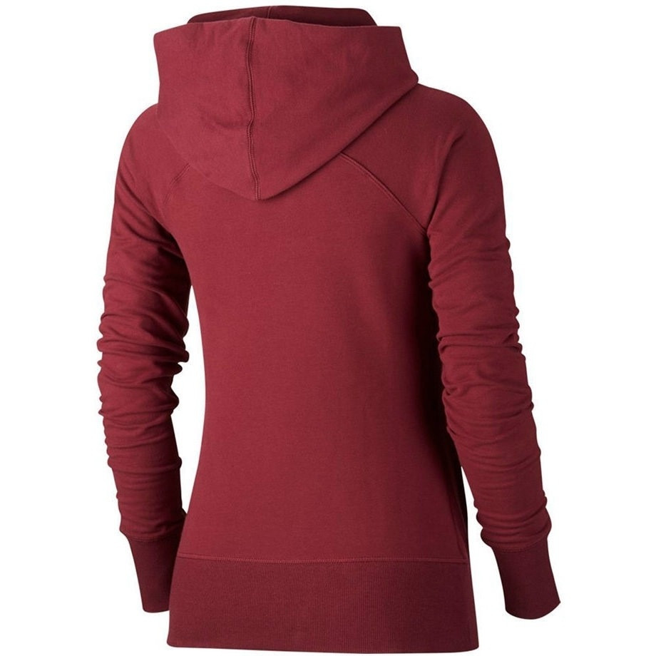 Толстовка жіноча Nike Yoga Bordo CU5321-681