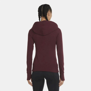 Толстовка жіноча Nike Yoga Bordo CU5321-681