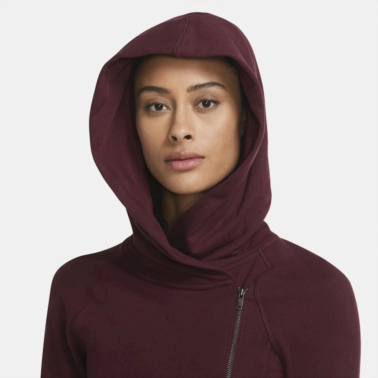 Толстовка жіноча Nike Yoga Bordo CU5321-681