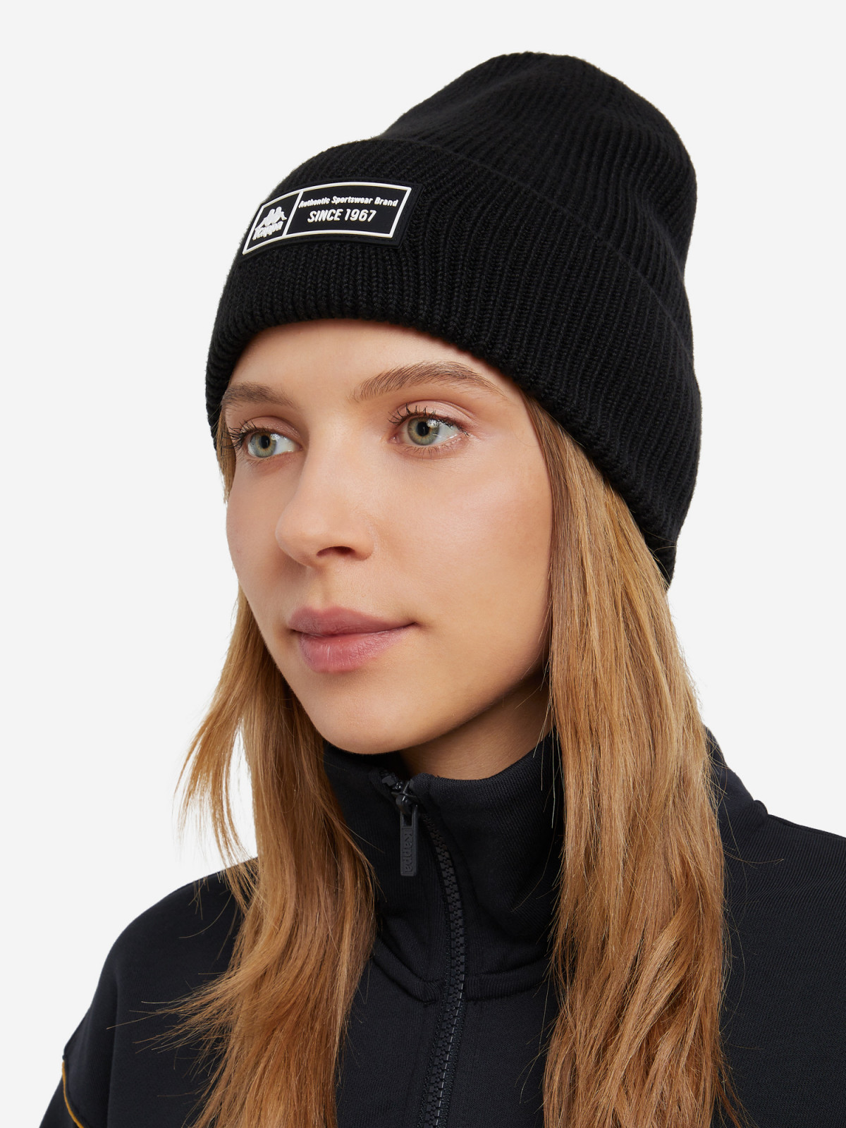 Шапка 123327KAP-99 Kappa one size (59) Чорний 123327KAP-99
