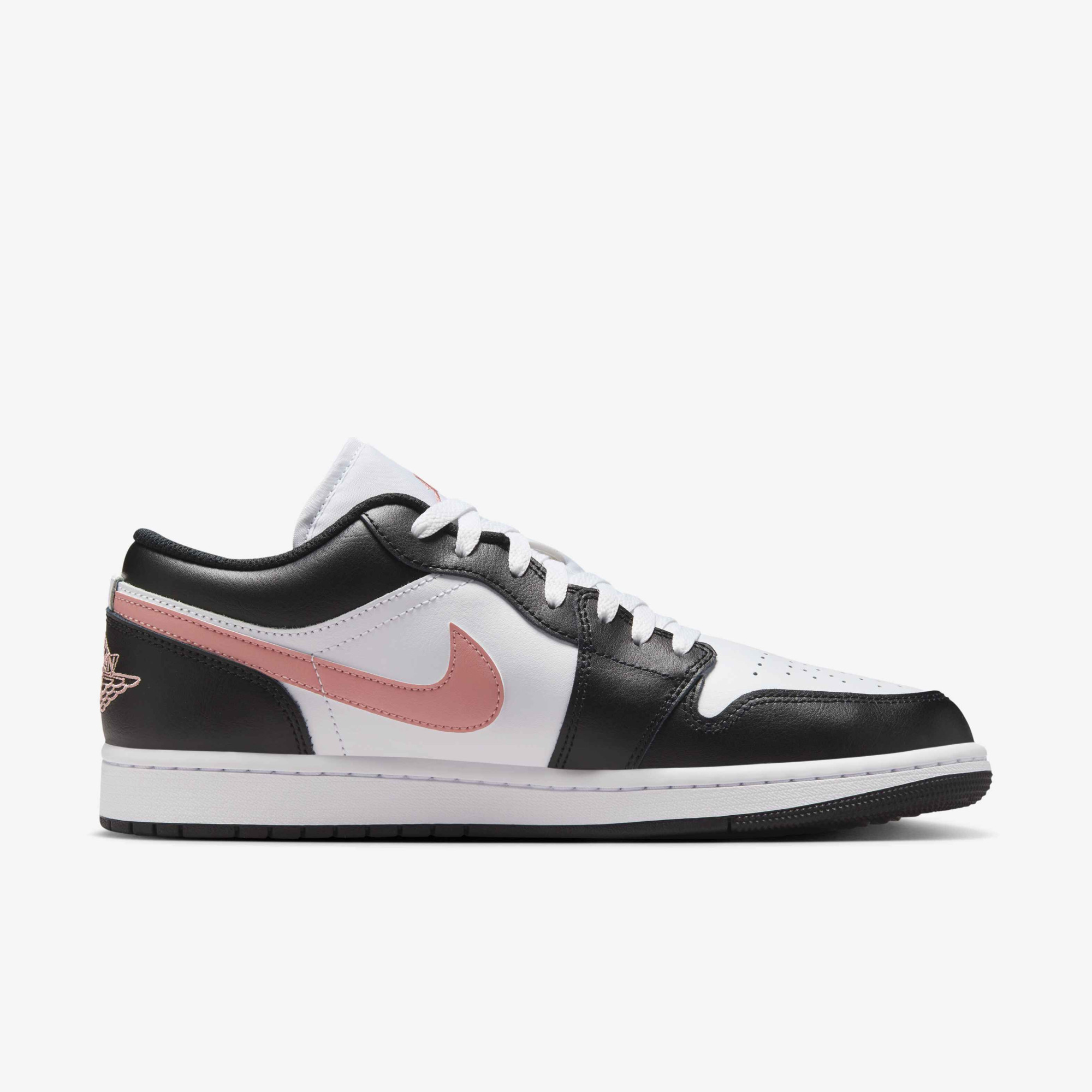 Кросівки чоловічі Air Jordan 1 Low White/Black 553558-165 553558-165