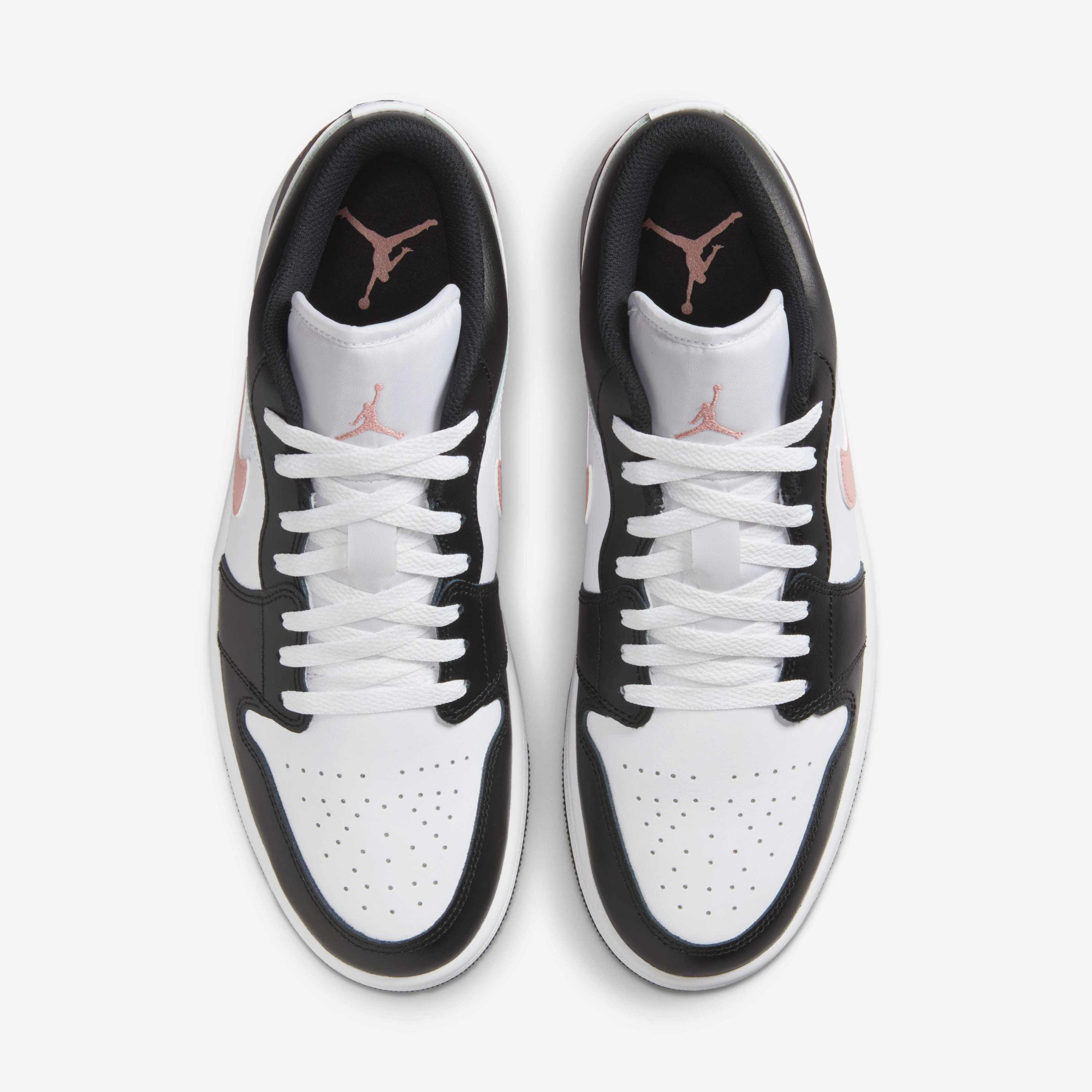 Кросівки чоловічі Air Jordan 1 Low White/Black 553558-165 553558-165