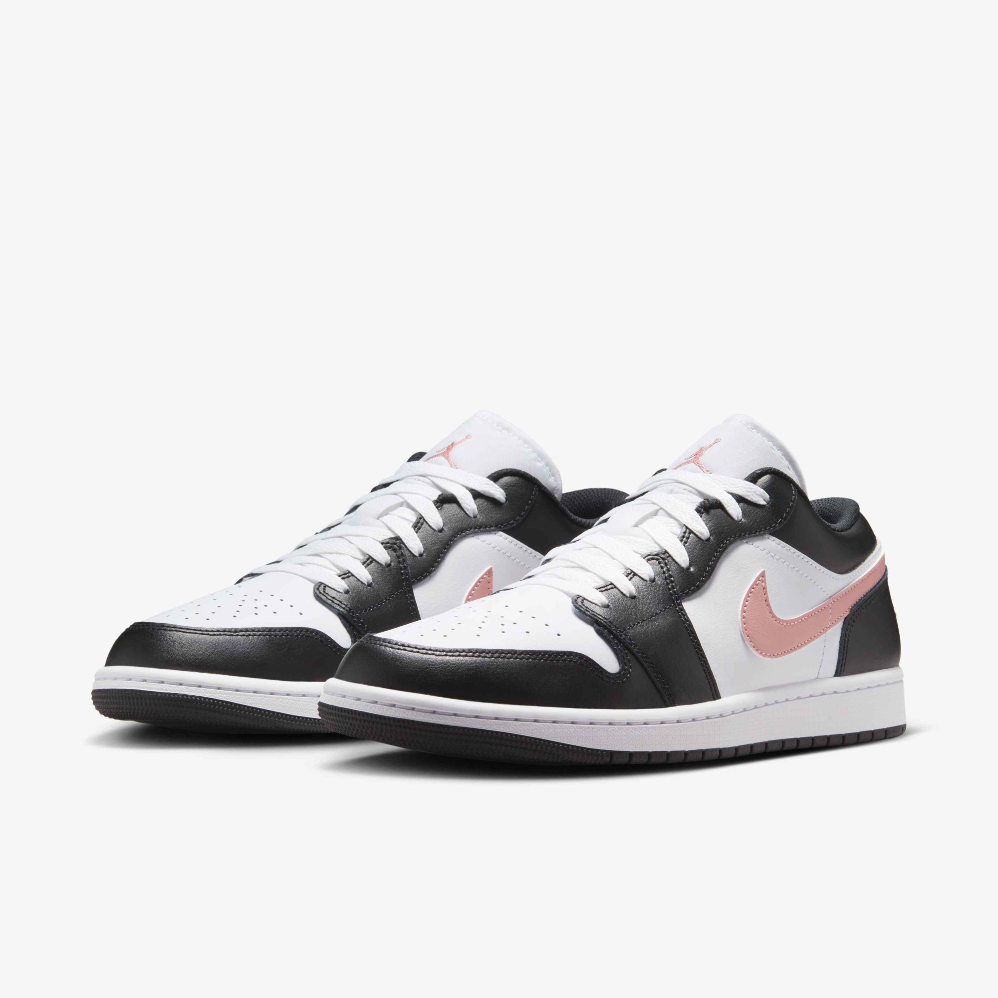 Кросівки чоловічі Air Jordan 1 Low White/Black 553558-165 553558-165