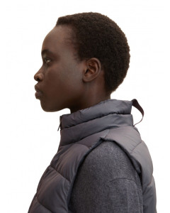 Жилетка ultra lightweight vest 1031311-15417 Tom Tailor XS Темно-сірий 1031311-15417