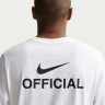 Футболка Nike U NSW TEE STD NIKE OFFICIAL IH1143-100