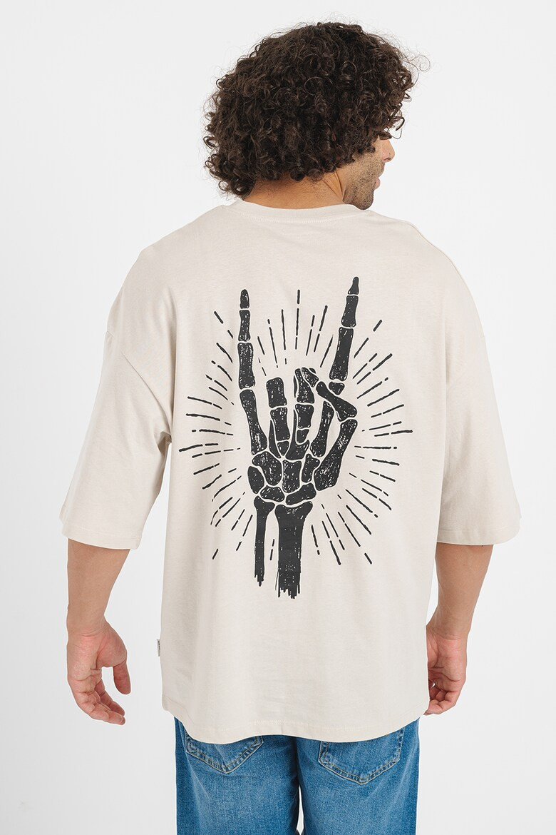 Футболка Jack & Jones JORCHARGE GRAPHIC TEE SS CREW NECK 12269983-Moonbeam