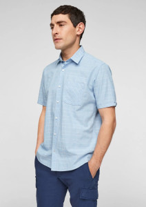 Сорочка REGULAR FIT 13.103.22.X005-53N1 s.Oliver L Блакитний 13.103.22.X005-53N1