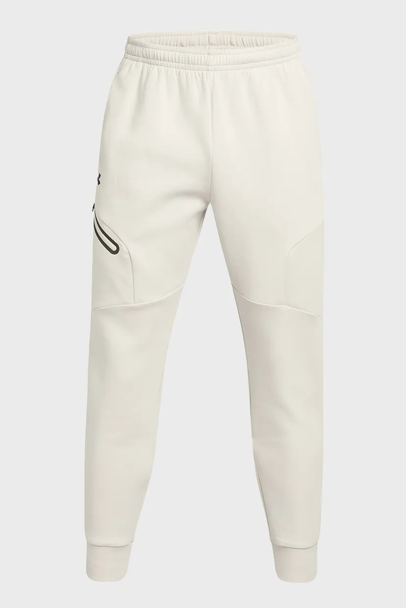 Штани UA Unstoppable Flc Jgr EU 1389353-110 Under Armour M Бежевий 1389353-110