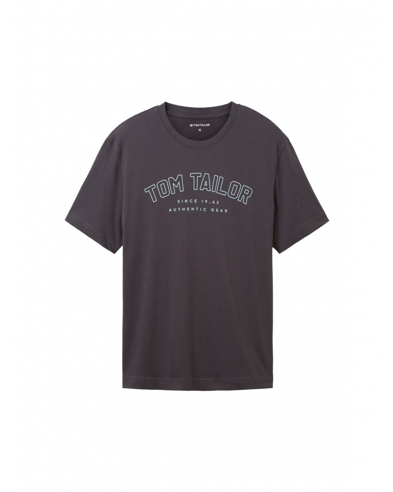 Футболка 1037736-10899 Tom Tailor XL Темно-сірий 1037736-10899