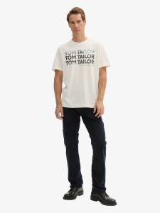 Футболка Men's T-Shirt 1044032-10332 Tom Tailor L Білий 1044032-10332