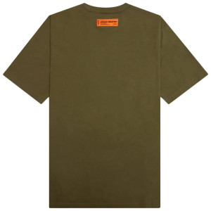 Футболка Heron Preston Censored S/S Tee - Dark Olive HMAA032S23JER0025501